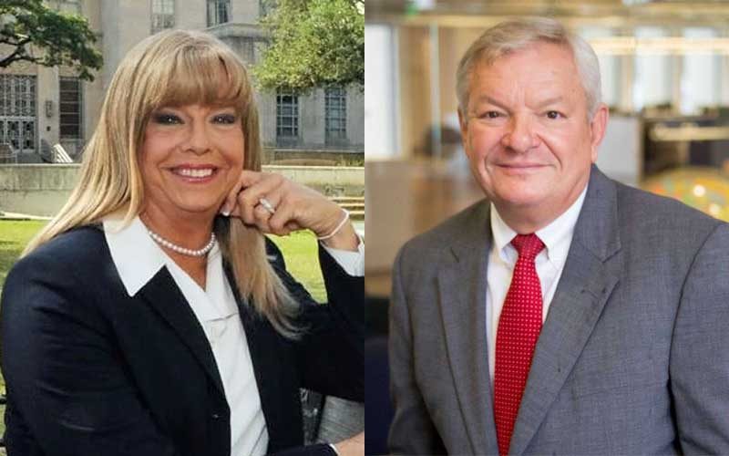 Jenifer Rene Pool and Commissioner Steve Radack
