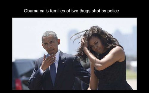 obama calls thugs trump calls heroes