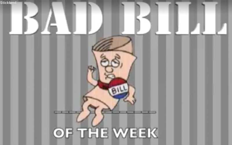 jonathan stick land bad bill of the week