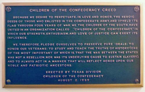 children of the confederacy creed