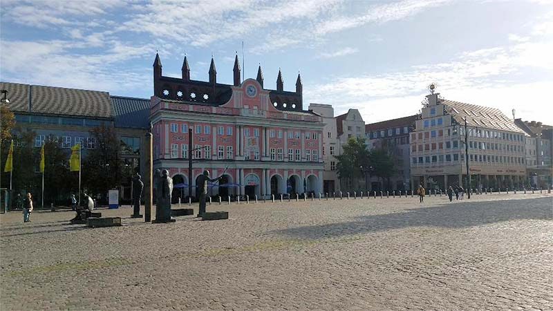 Rostock city square